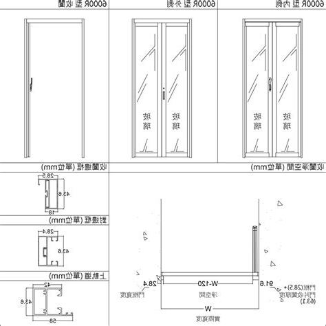 門 size
